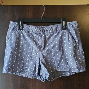 BCG Blue Polka Dot Women's Shorts
